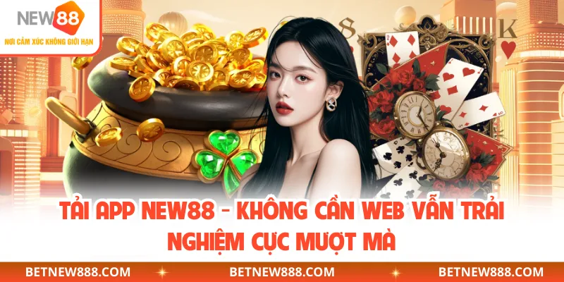 Tải App NEW88 - Không Cần Web Vẫn Trải Nghiệm Cực Mượt Mà